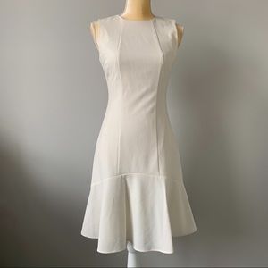 Calvin Klein *NWT* sleeveless ruffle hem dress